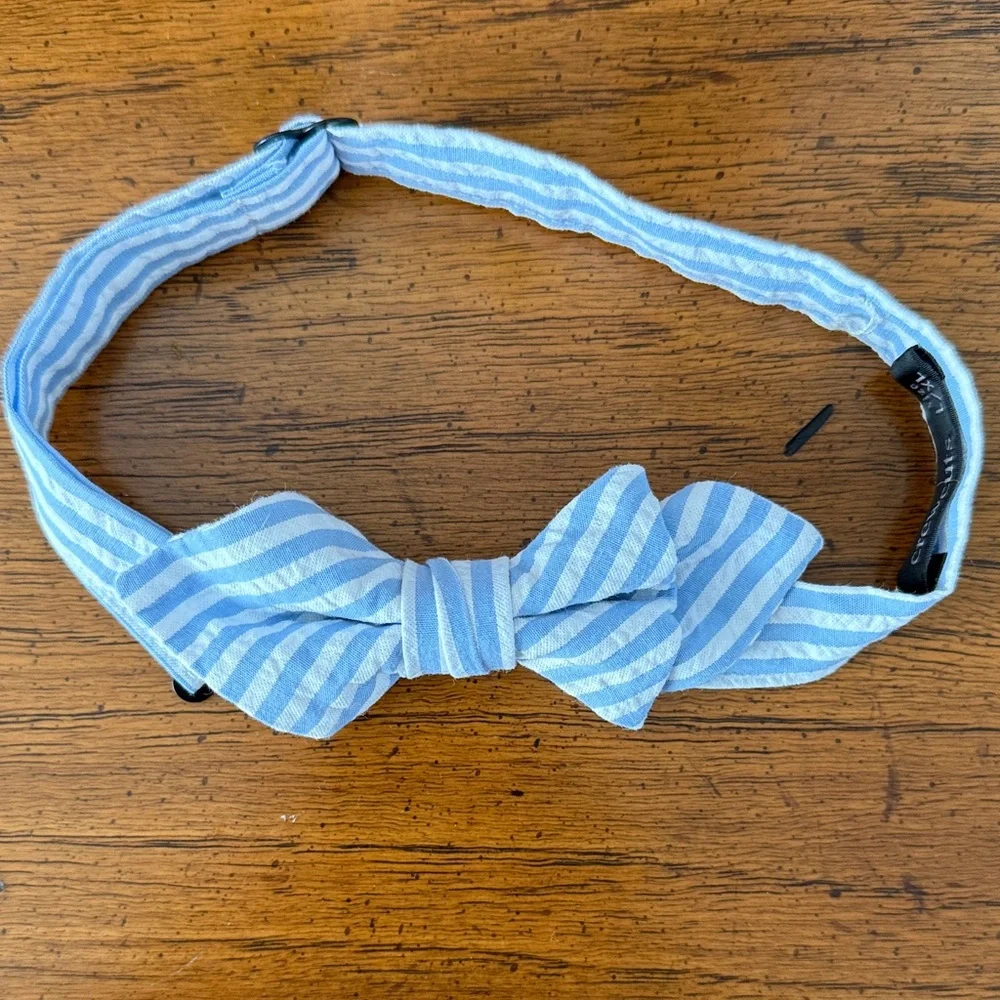 Crewcuts Light Blue Striped Kids Tie